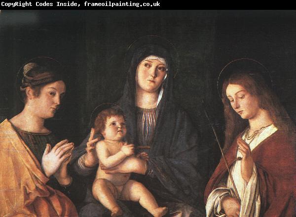 Giovanni Bellini The Virgin and the Child with Two Saints
